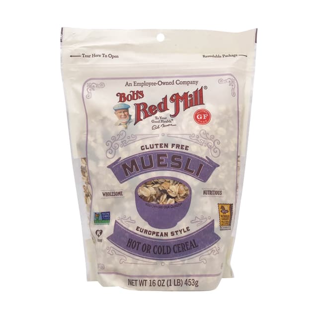 Bob #39 s Red Mill Gluten Free Muesli Cereal Bob #39 s Red Mill Gluten Free Muesli Cereal