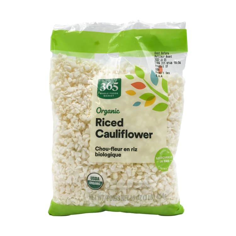 Organic Riced Cauliflower 365 By Whole Foods Market Organic Riced Cauliflower | Fig App