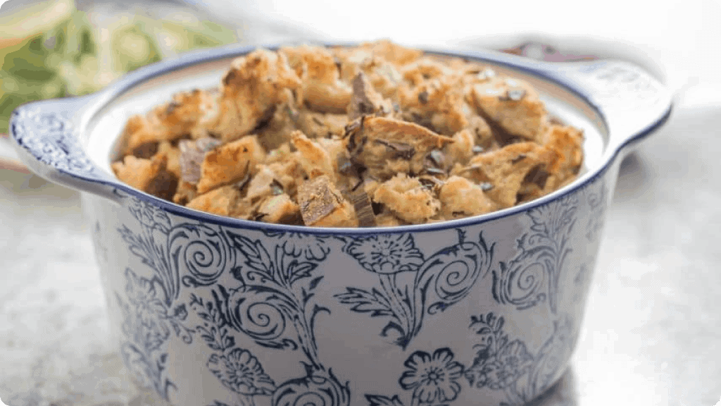 Low FODMAP stuffing